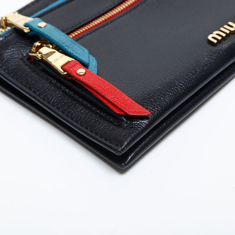 Miu Miu leather Shoulder Bag black WS14903