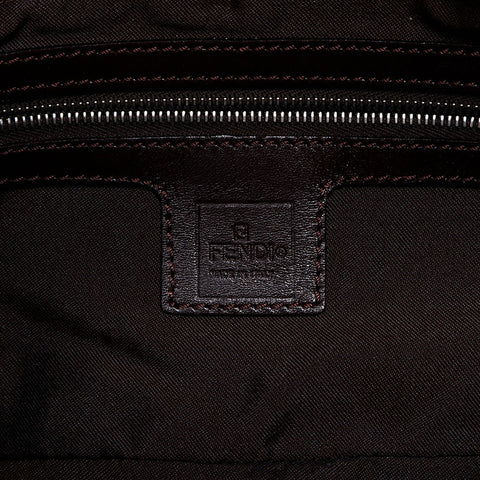 フェンディ FENDI ズッカ マンマ ショルダーバッグ ブラウン WS14905