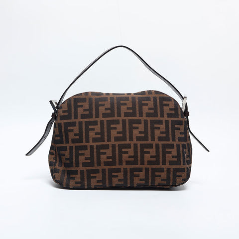 フェンディ FENDI ズッカ マンマ ショルダーバッグ ブラウン WS14905