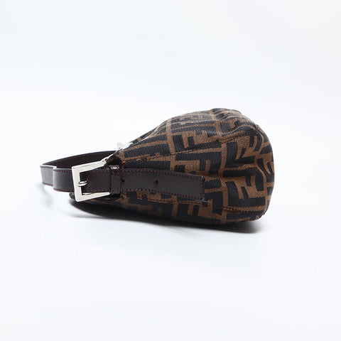 フェンディ FENDI ズッカ マンマ ショルダーバッグ ブラウン WS14905