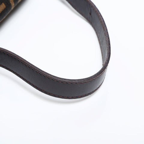FENDI Zucca Mama Shoulder Bag Brown WS14906