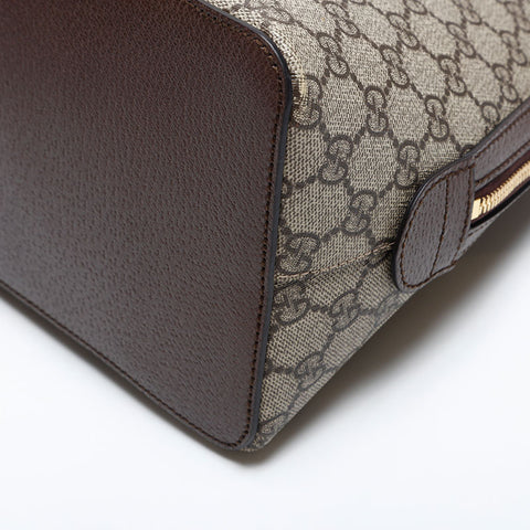 GUCCI GG Supreme Ophidia Handbag Brown WS14907