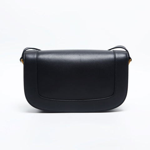 V Loco Leather Shoulder Bag black WS14910