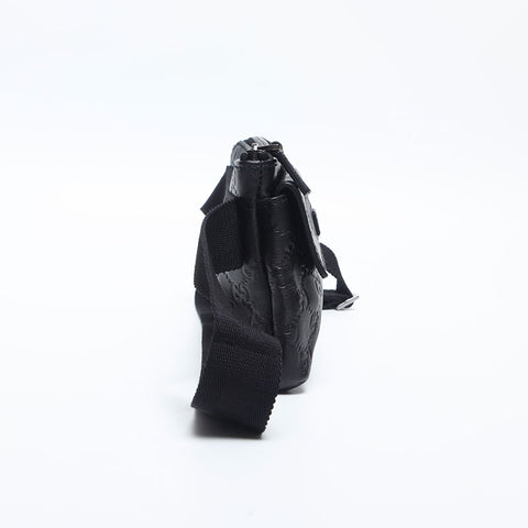 グッチ GUCCI GG シマ レザー ウエストバッグ ブラック WS14911