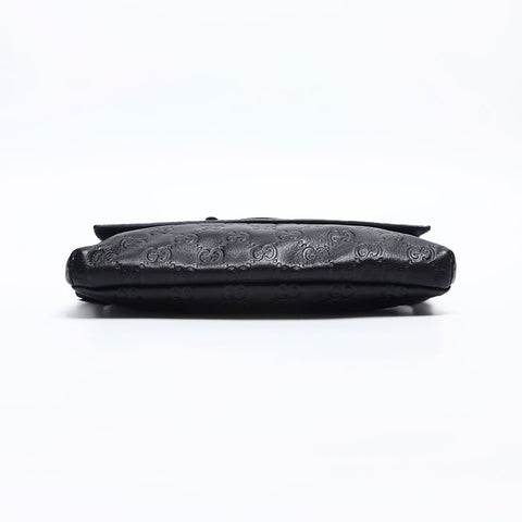 グッチ GUCCI GG シマ レザー ウエストバッグ ブラック WS14911