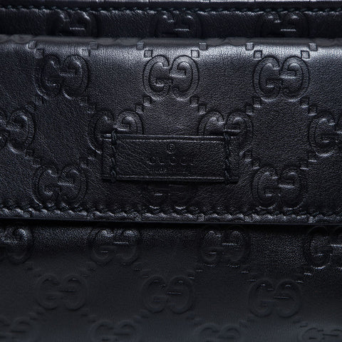 グッチ GUCCI GG シマ レザー ウエストバッグ ブラック WS14911