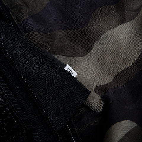 PRADA Camo Camouflage Logo Nylon Shoulder Bag green WS14913