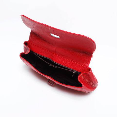 LOEWE leather one belt Shoulder Bag Red WS14915