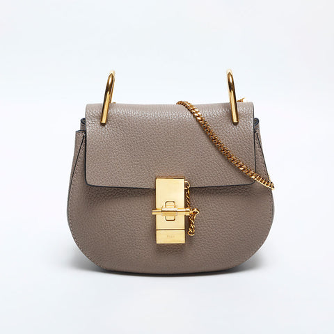 Chloe Small Drew Shoulder Bag beige WS14927