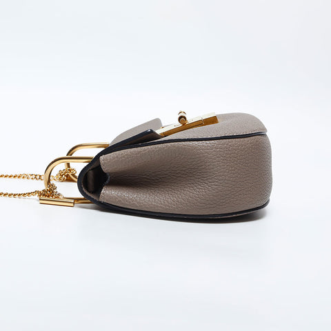 Chloe Small Drew Shoulder Bag beige WS14927