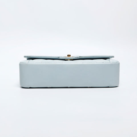 シャネル CHANEL 9番台 トップハンドル ワイルド ステッチ 2004-2005 ハンドバッグ ブルー WS14932