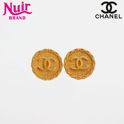 シャネル CHANEL 1994年ラウンドココマーク イヤリング ゴールド WS14937