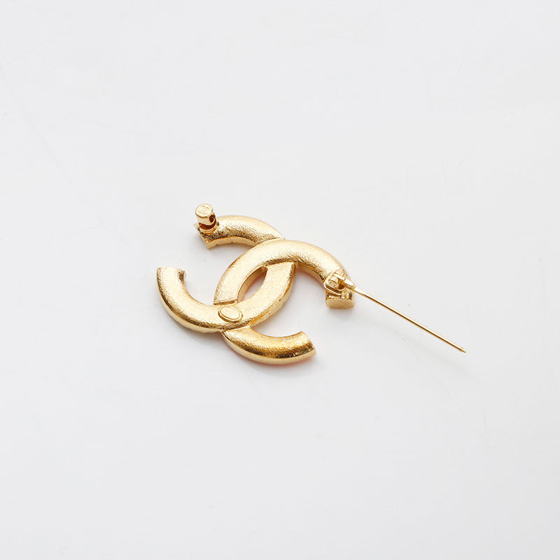 CHANEL ココマーク　ピースブローチ シャネル CHANEL 2022年 ピンクココマーク ブローチ ゴールド