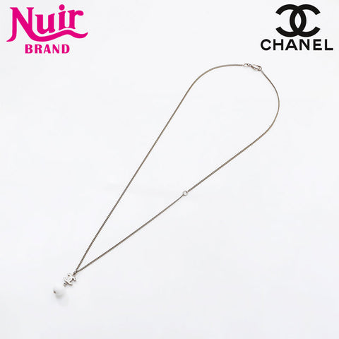 シャネル CHANEL 2010年ココマーク ネックレス シルバー WS14942