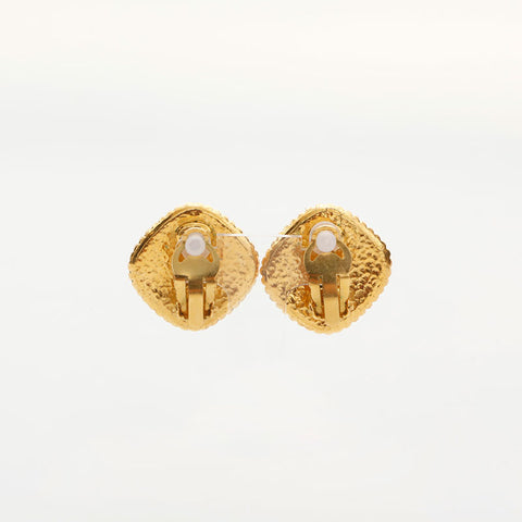 CHANEL 1996 COCO Mark Earring gold WS14954