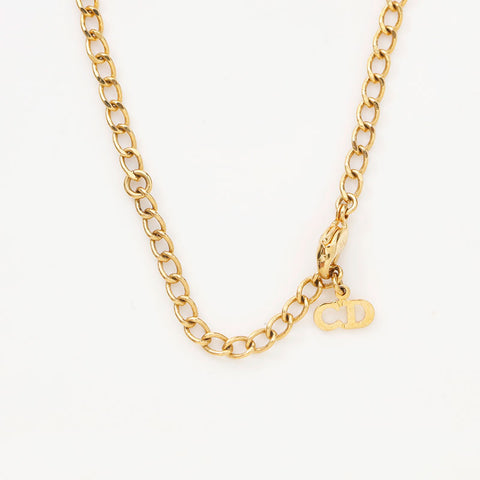 Christian Dior 1990-2000s CD logo bracelet gold WS14962