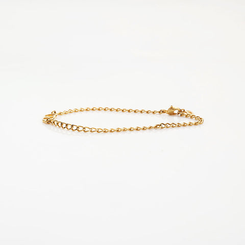 Christian Dior 1990-2000s CD logo bracelet gold WS14962