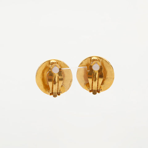 CHANEL 1994 COCO Mark Earring gold WS14966