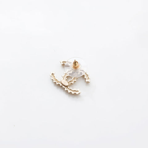シャネル CHANEL 2014年 ココマーク ピアス ゴールド WS14969