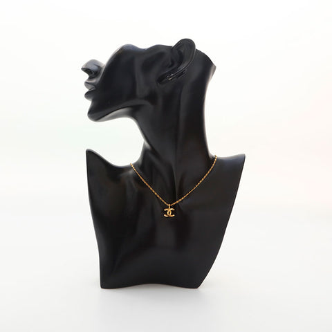 CHANEL 1982 COCO Mark Necklace gold WS14973