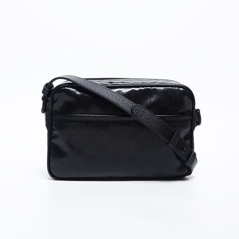 グッチ GUCCI PVC GG インプリメ ショルダーバッグ ブラック WS14981