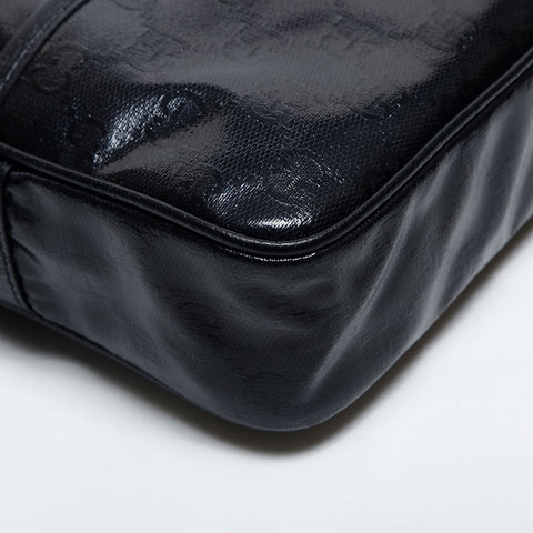 グッチ GUCCI PVC GG インプリメ ショルダーバッグ ブラック WS14981