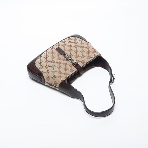 GUCCI Jackie GG Canvas Mini Shoulder Bag beige WS14983