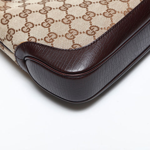GUCCI Jackie GG Canvas Mini Shoulder Bag beige WS14983