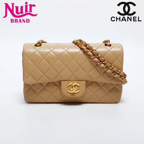 CHANEL No. 1 Lambskin Double Flap Matelasse 9.1