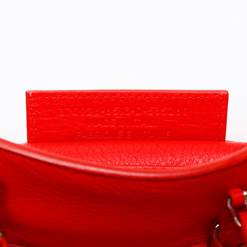 BALENCIAGA Paper 2way Handbag Red WS14986