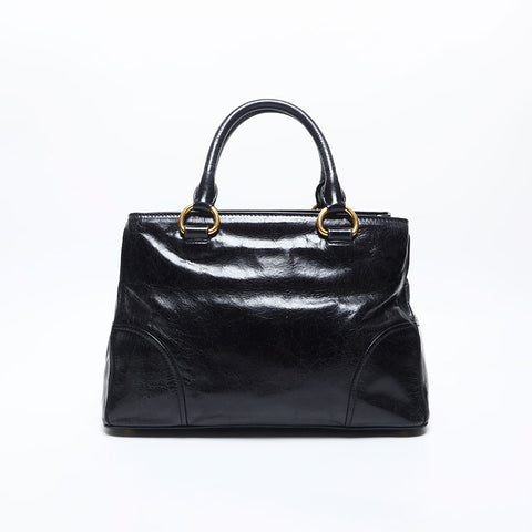 ミュウ ミュウ Miu Miu ヴィッテロ リュクス 2way ハンドバッグ ブラック WS14987