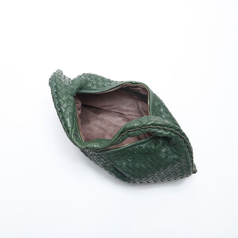 BOTTEGAVENETA INTRECCIATO Hobo Shoulder Bag green WS14999