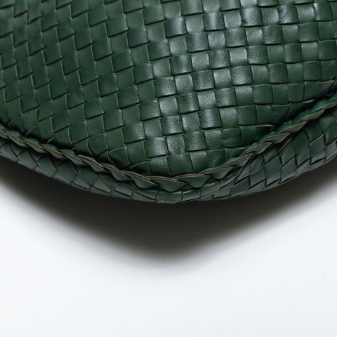 BOTTEGAVENETA INTRECCIATO Hobo Shoulder Bag green WS14999