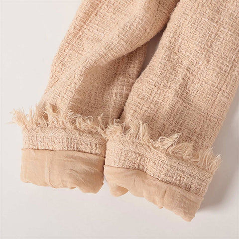 香奈儿可可按钮P38104V27653棉花尺寸40夹克米色WS15007