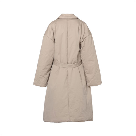 BALENCIAGA 582848填充棉尺寸34最大衬垫式风衣WS15008