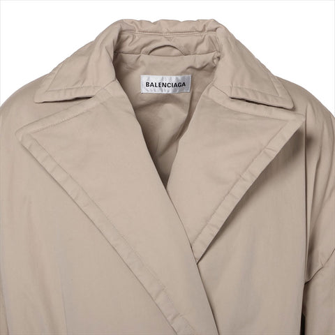 BALENCIAGA 582848填充棉尺寸34最大衬垫式风衣WS15008