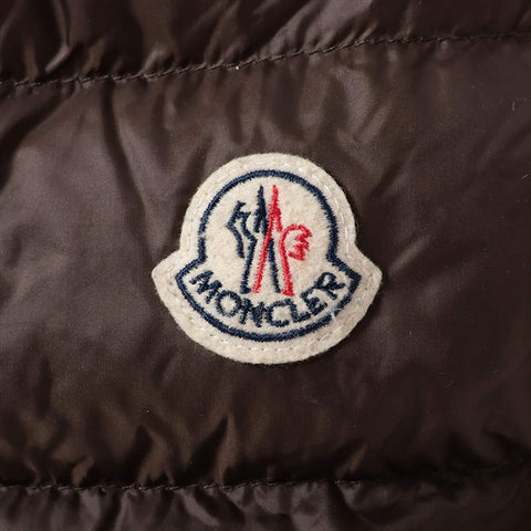 Moncler Moncler Hermine Abnehmbare Haube Nylongröße 00 Mantel Khaki WS15015