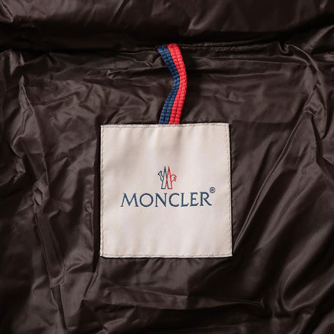 Moncler Moncler Hermine Abnehmbare Haube Nylongröße 00 Mantel Khaki WS15015