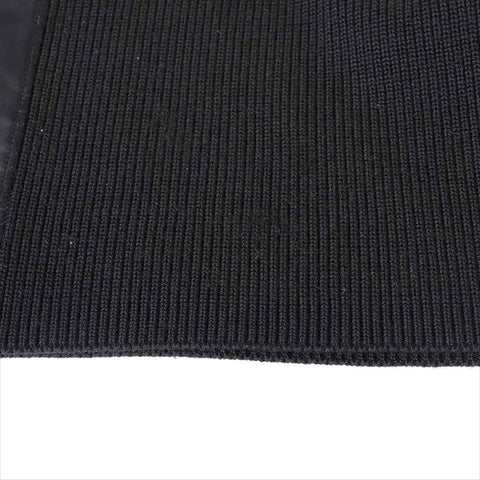 CHANEL Sports COCO Mark 02A Wool High Neck P19886W03054 Half Zip Size:38 knit black WS15016