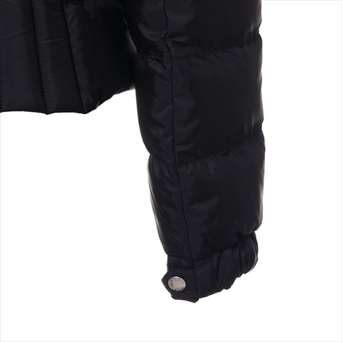 PRADA Triangle logo 20AW Nylon 29Y510 Removable fur Size:42 Down jacket black WS15017
