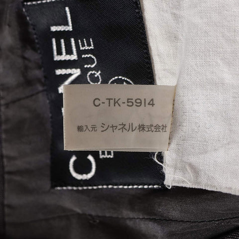 CHANEL COCO Button Tailored Jacket gray WS15023