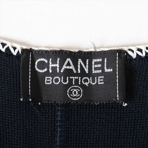 CHANEL COCO Button Setup suit Navy WS15024