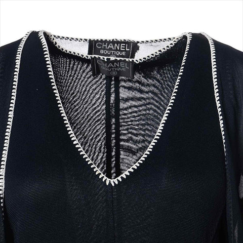 シャネル CHANEL ココボタン セットアップ スーツ ネイビー WS15024