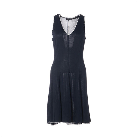 CHANEL COCO Button Setup suit Navy WS15024
