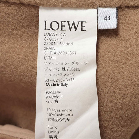 LOEWE Wool x cashmere long coat H2271050SL Size:44 coat beige WS15026