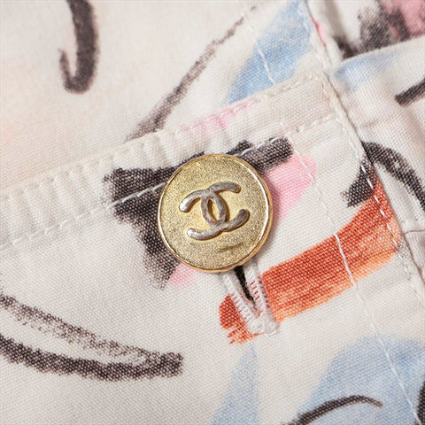 CHANEL COCO Button Long sleeve shirt multicolor WS15027