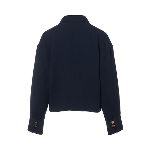 シャネル CHANEL ガブリエルボタン ジャケット ネイビー WS15034
