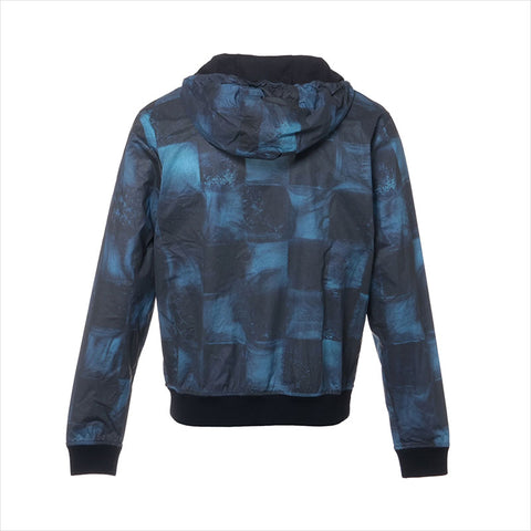 LOUIS VUITTON 21AW Modal Jacket RM212M Damier Salt XS Jacket Blue x black WS15035