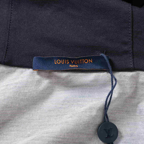 LOUIS VUITTON 21AW Modal Jacket RM212M Damier Salt XS Jacket Blue x black WS15035