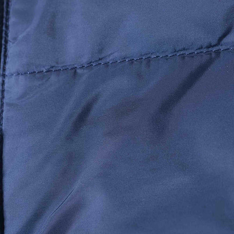 PRADA Triangle logo 18AW nylon down jacket 29X544 detachable hood Size:42 Jacket Navy WS15037